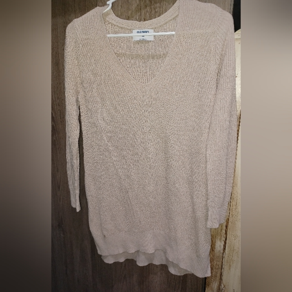 Old Navy Women's V-Neck Sweater - Cream